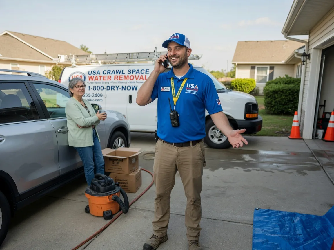 Crawl Space Water Removal White Cottage, OH FAQs
